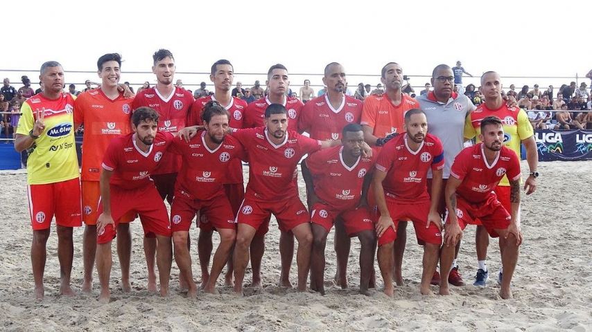 America termina em terceiro lugar no Carioca de Beach Soccer