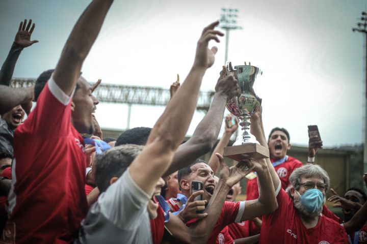 O time chegou à final após conquistar a Taça Santos Dumont (Foto: Marcelo Gonçalves)