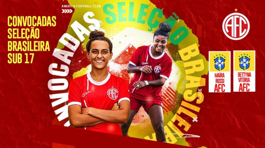 Zagueira Maíra Rossi e a meio-campista Bettyna Vitória farão parte das 26 selecionadas para um período de treinamentos da Seleção Brasileirana Granja Comary