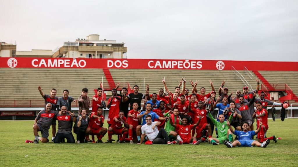 America 2 x 0 Carapebus; Foto: João Carlos Gomes/AFC