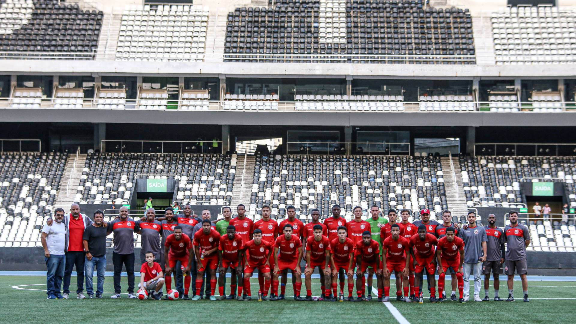 America fez clássico equilibrado contra o Botafogo. Foto: João Carlos Gomes/AFC