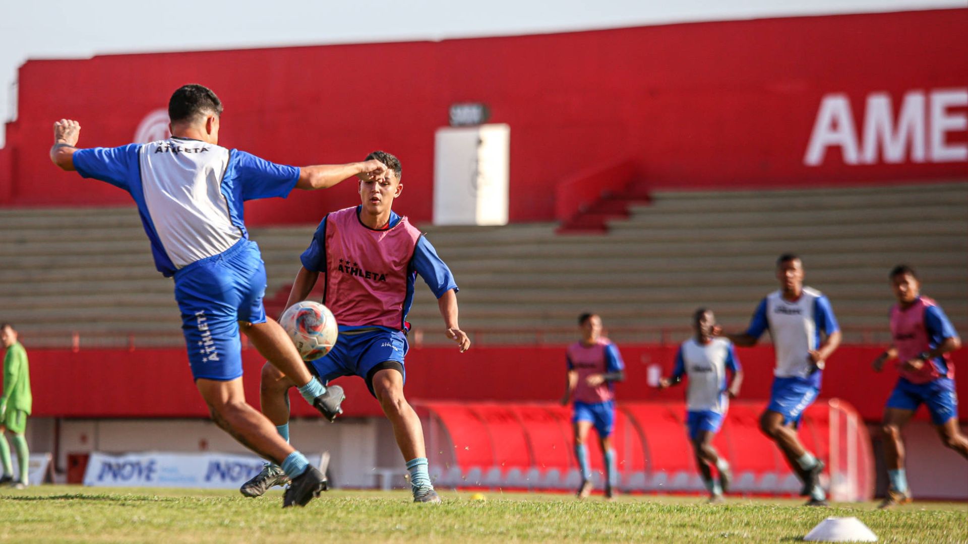 Sub-20 fez os últimos ajustes no Giulite Coutinho. Foto: João Carlos Gomes/AFC