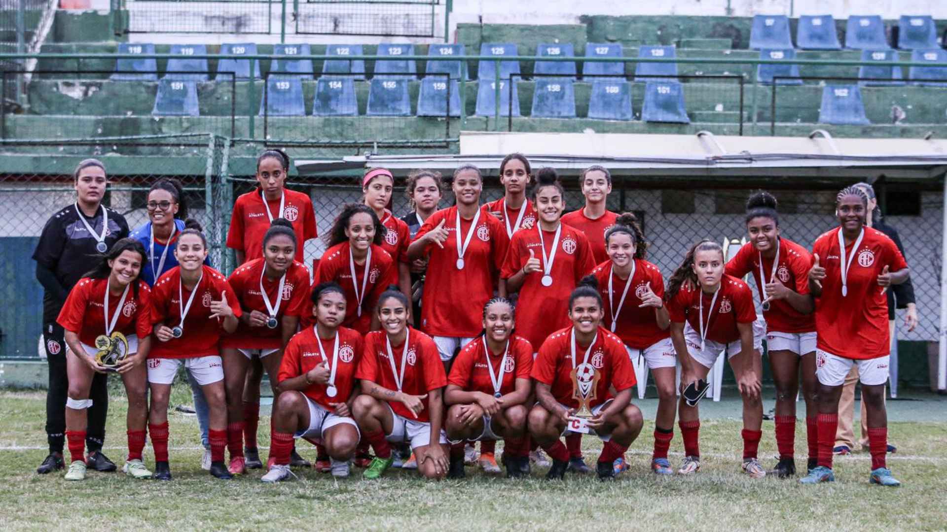 Futebol feminino do America se garante como força na modalidade. Foto: João Carlos Gomes/AFC