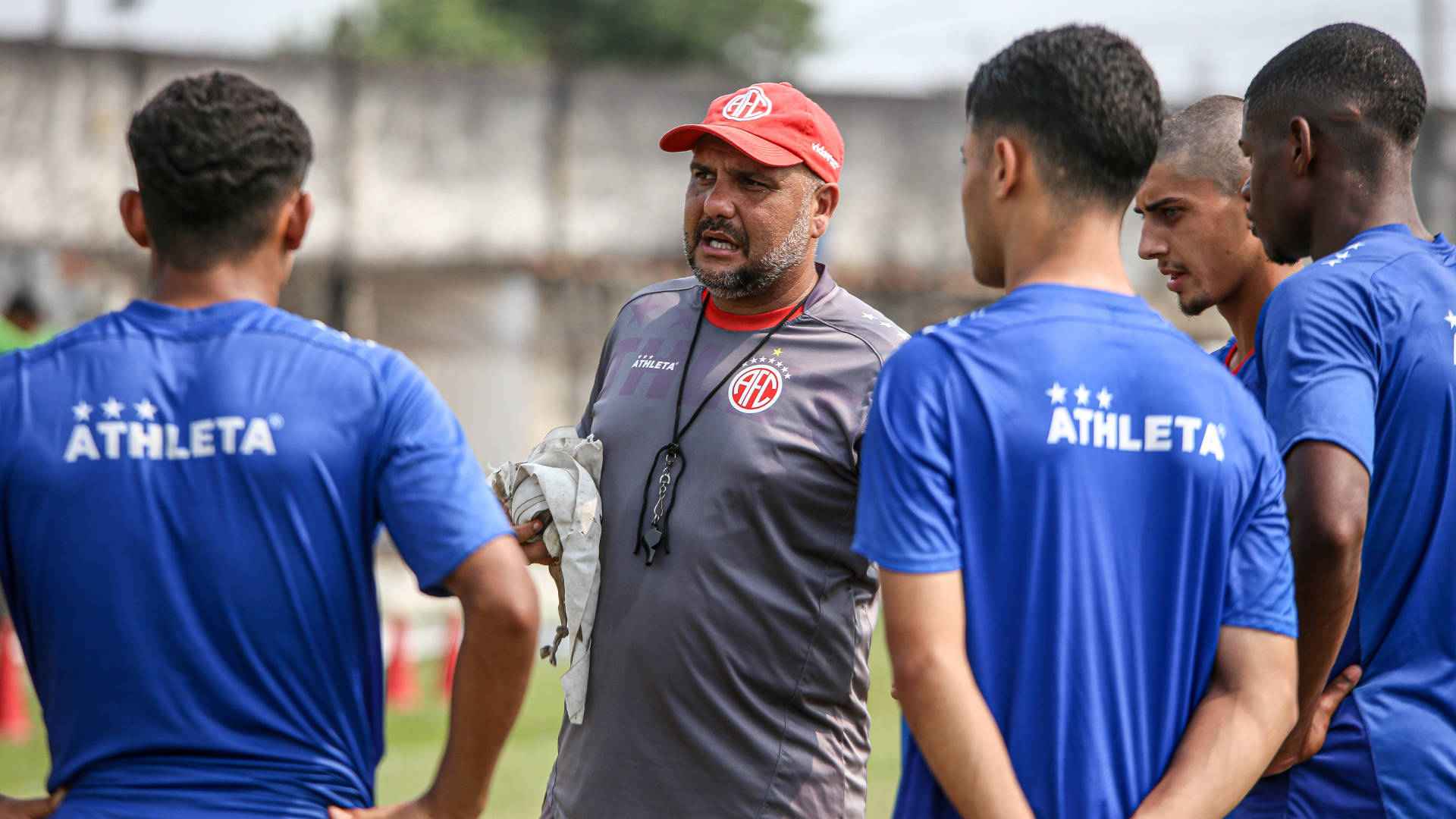 Treino do America sub-20 no Louzadão. Foto: João Carlos Gomes/AFC