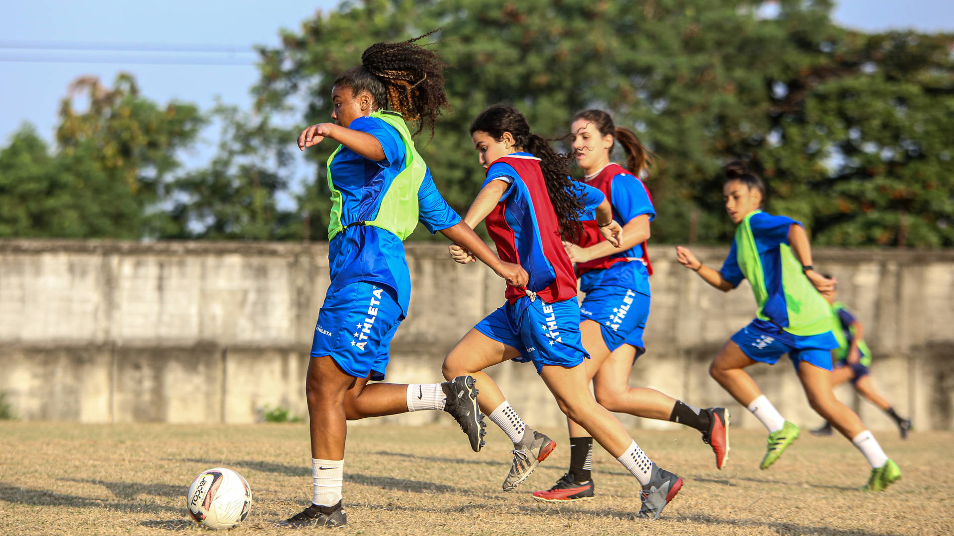 Atletas do sub-17 feminino se preparam para a Copa Rio. Foto: João Carlos Gomes/AFC